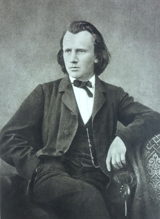 Brahms im Alter von 33 Jahren