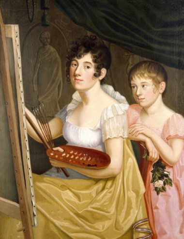 Johanna und Adele Schopenhauer (als Kind), 1806